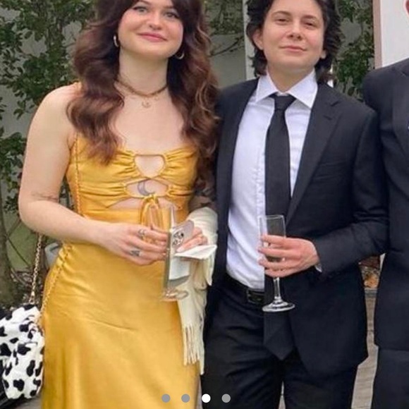 Shona Joy Alma lace up midi dress - Picture 3 of 5